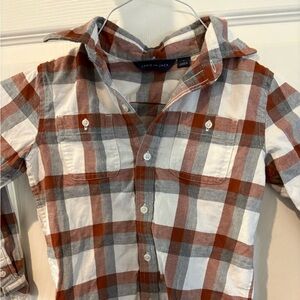 Janie and Jack Kids Plaid Shirt